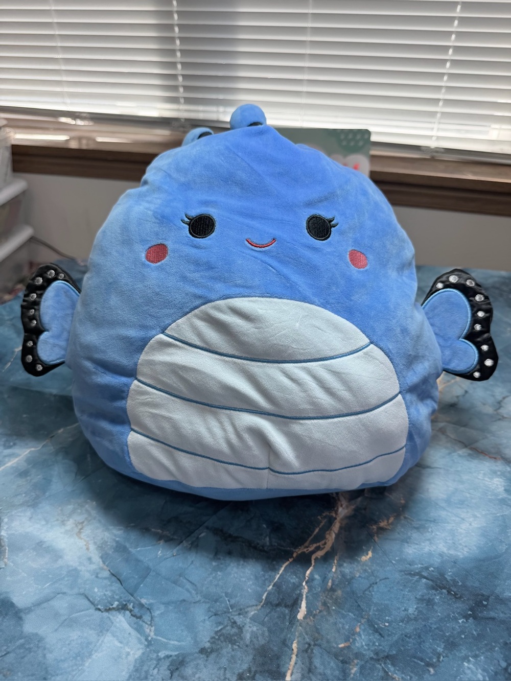 Squishmallows Waverly the Blue Butterfly